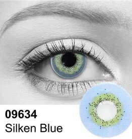 Silken Blue Contact Lenses