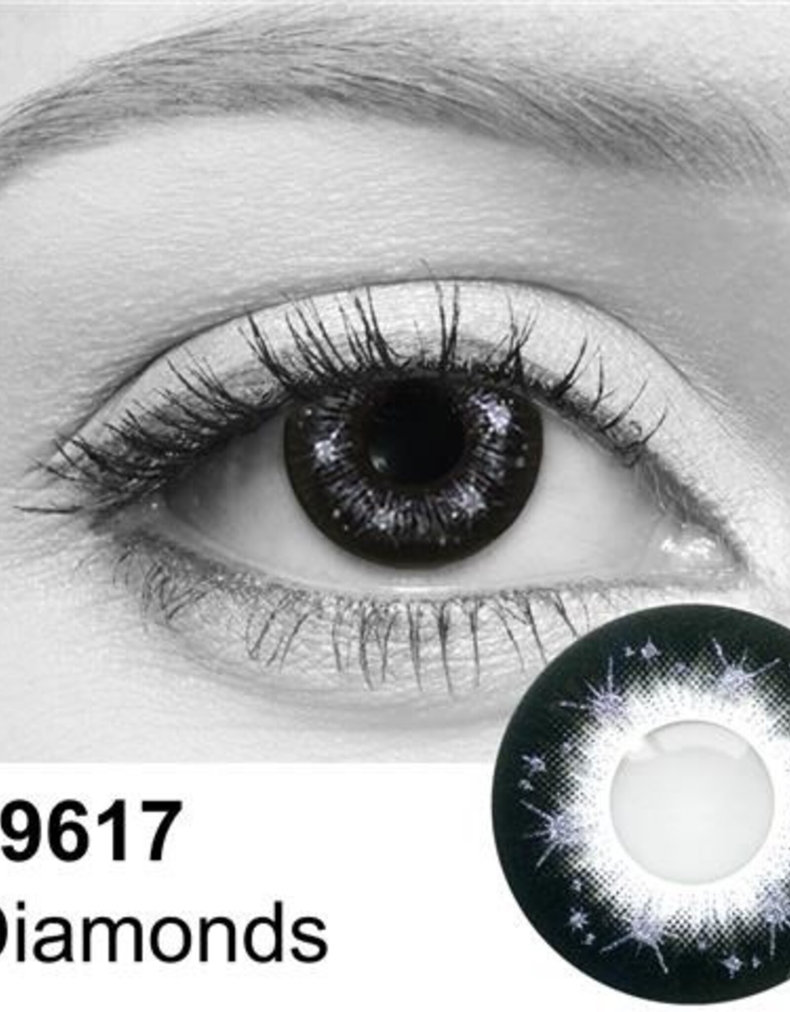 Diamonds Contact Lenses