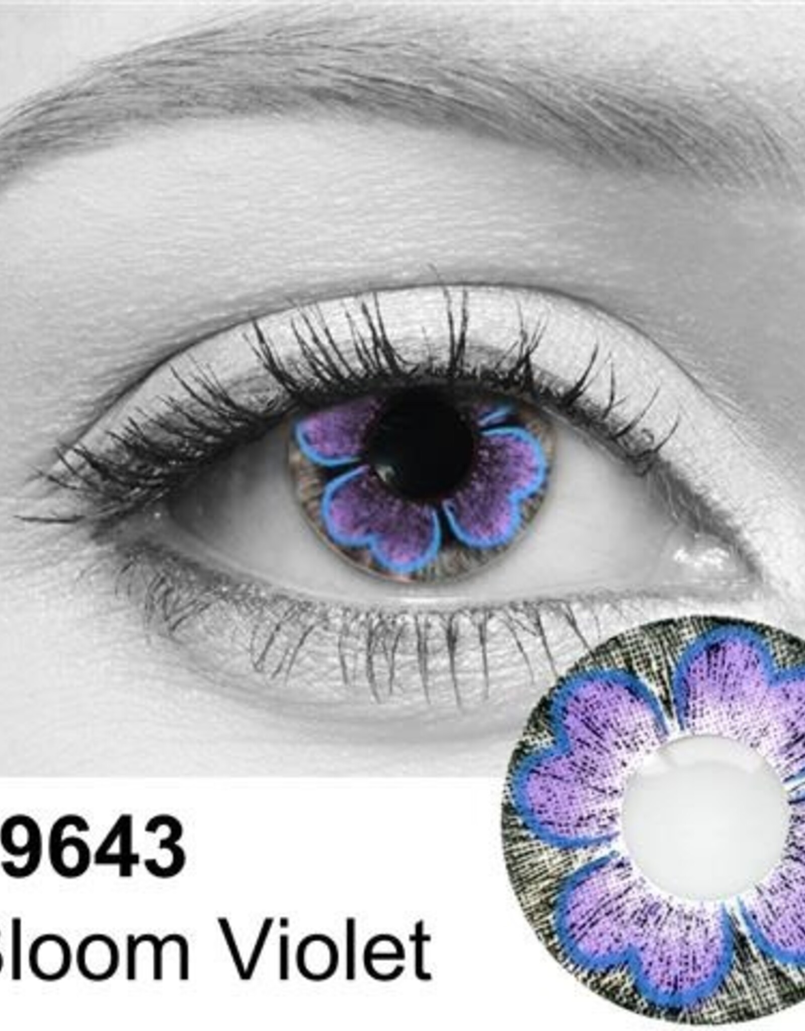 Bloom Violet Contact Lenses