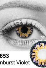 Sunburst Violet Contact Lenses