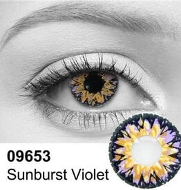 Sunburst Violet Contact Lens
