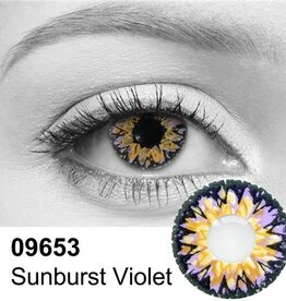Sunburst Violet Contact Lenses