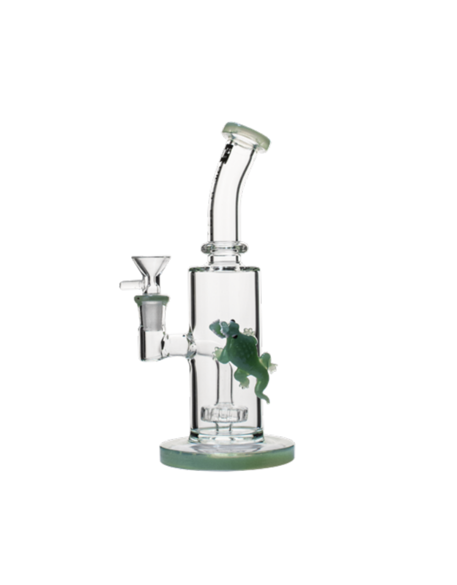 ACM Glass 8" Alligator Showerhead Tube by ACM