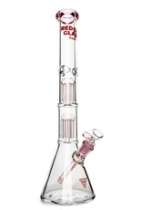 Red Eye Glass 18" 7mm Wildwood Triple Chamber Bong by Red Eye Glass