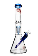 Red Eye Glass 15" 7mm Wildwood Dual Chamber Beaker by Red Eye Glass