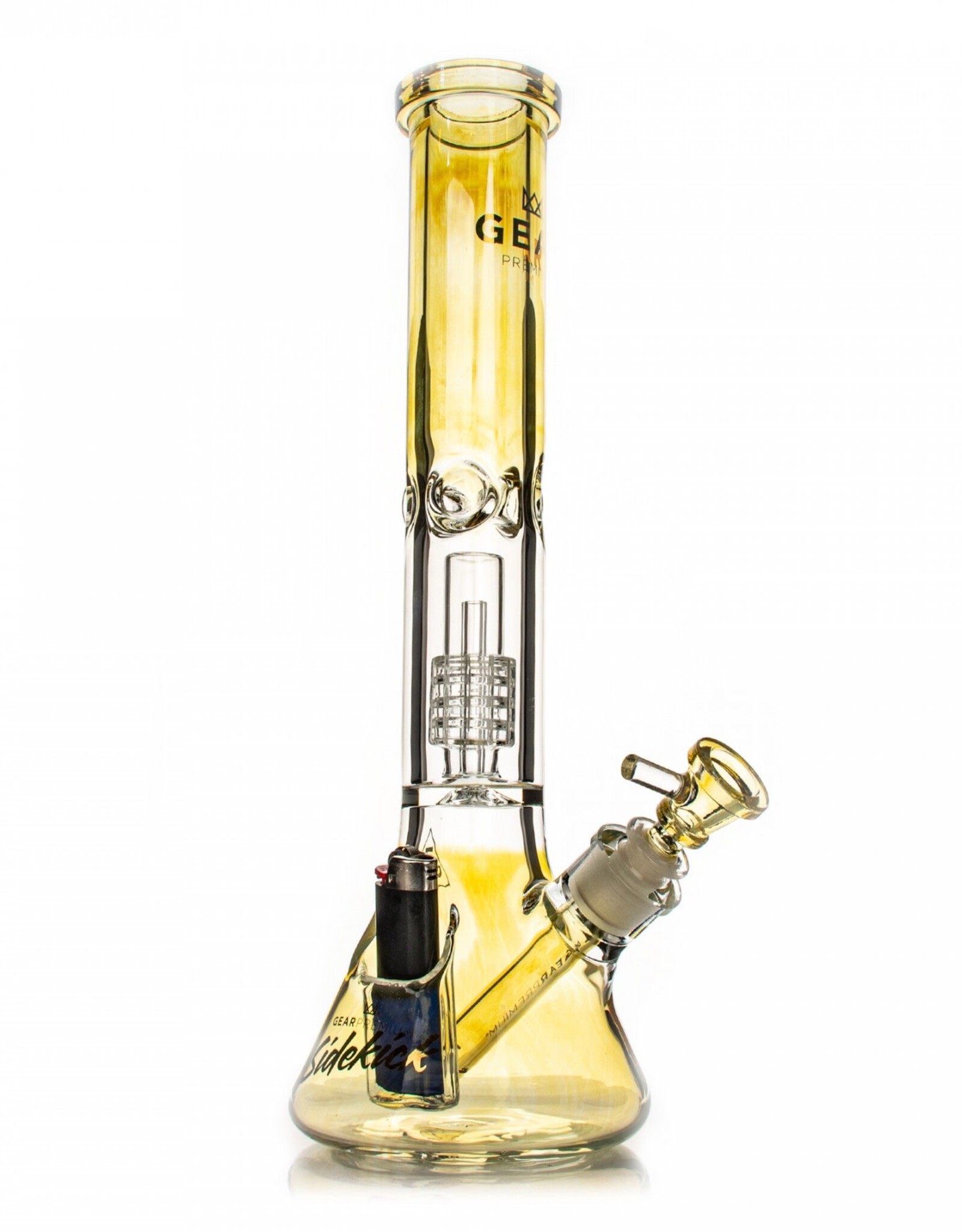 GEAR Premium 15.5" 7mm Sidekick Dual Chamber Beaker by GEAR Premium