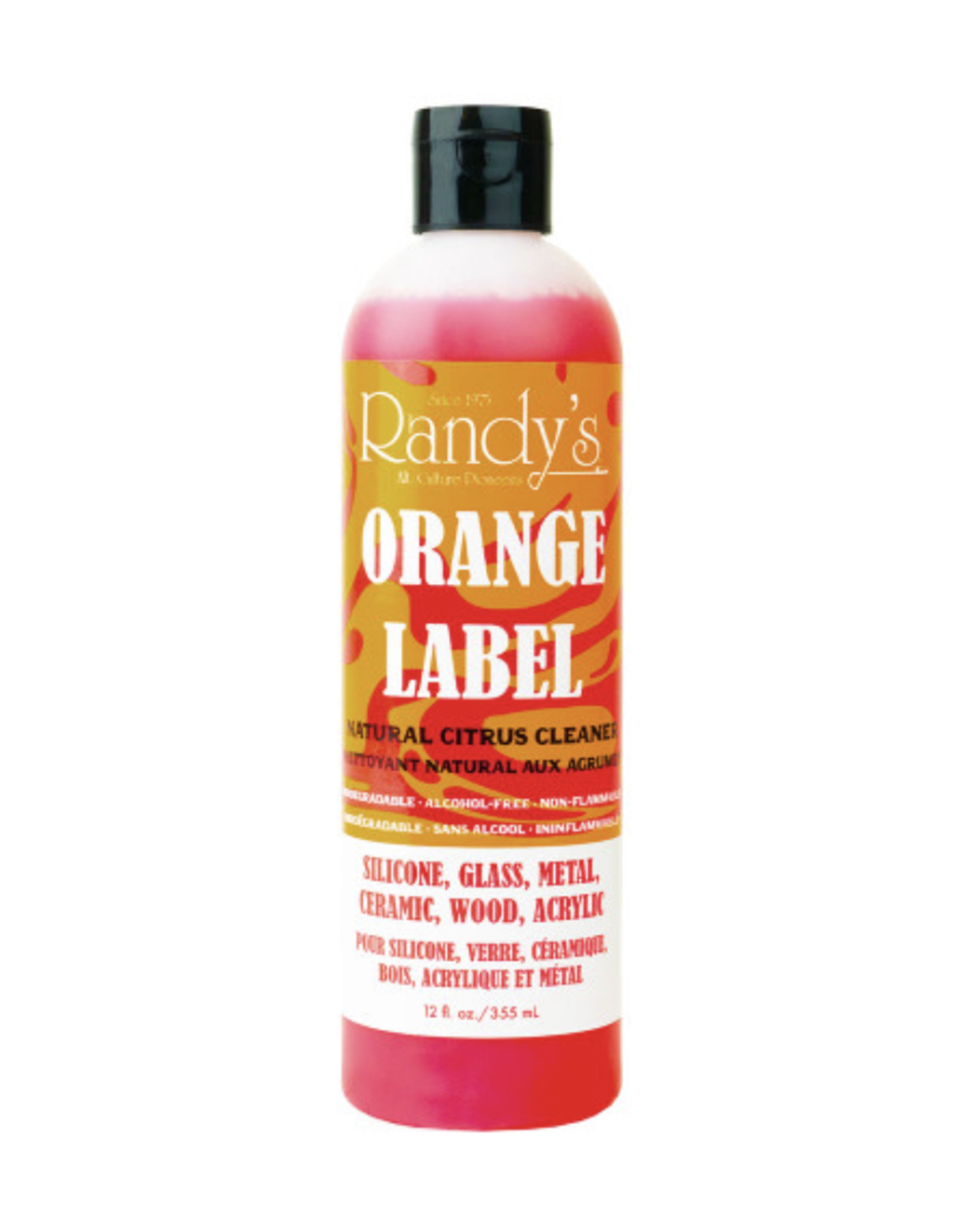 Randy's Randy's Orange Label Cleaner 12oz *Not Available for Shipping*