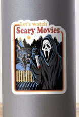Let's Watch Scary Movies Sticker