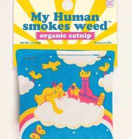 My Human Smokes Weed Catnip Toy