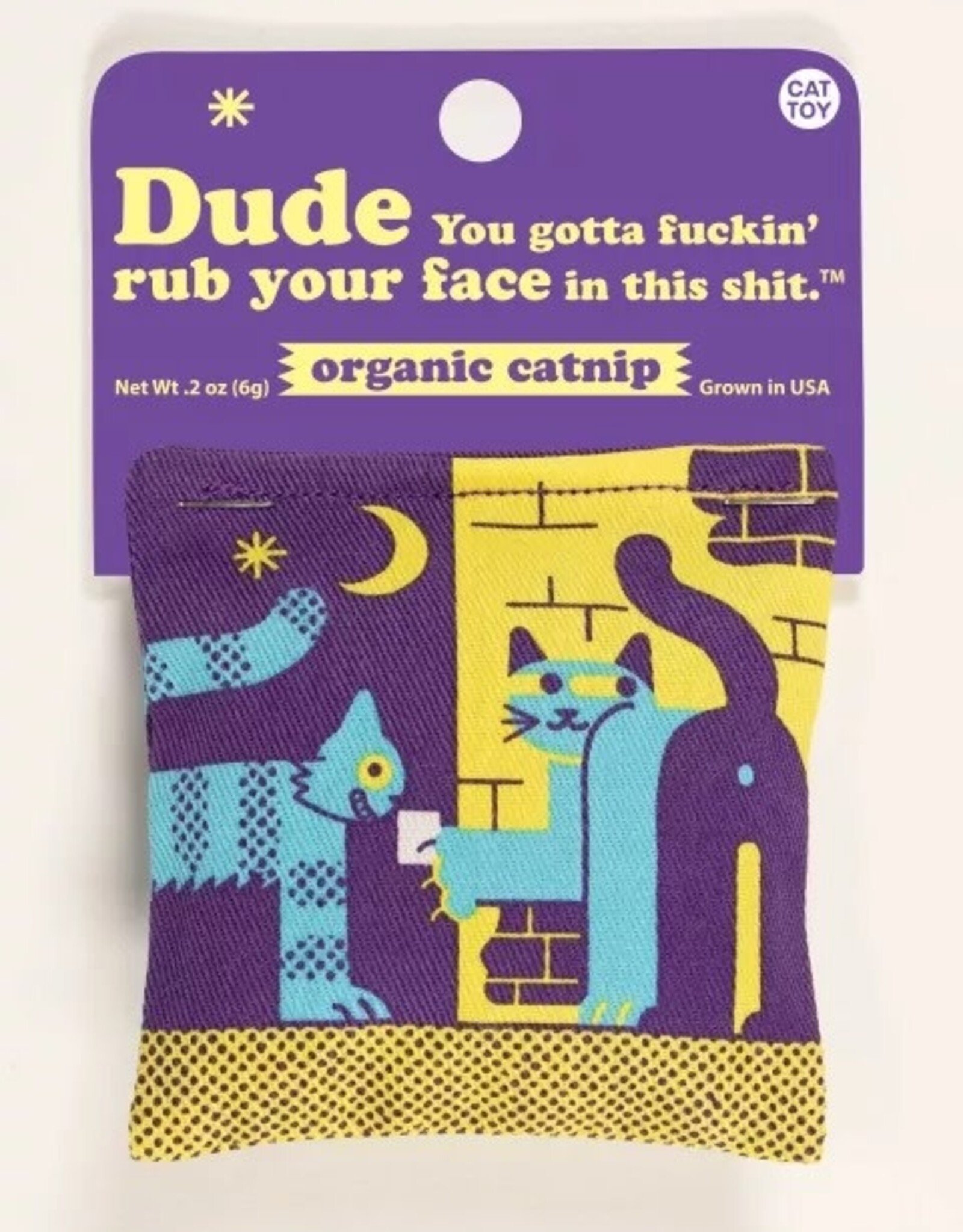 Rub Your Face In This Catnip Toy