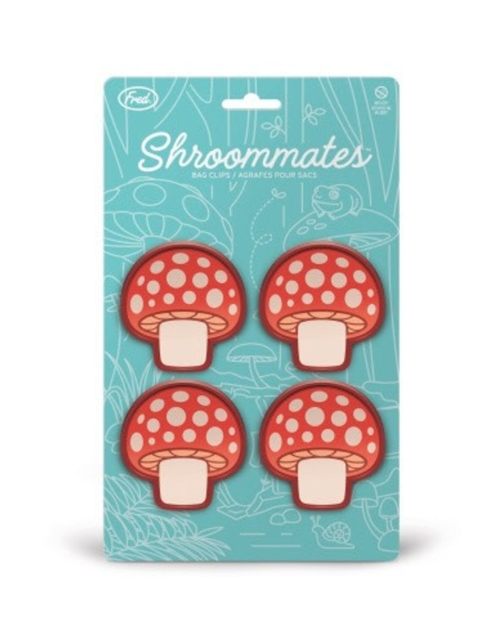 Shroommates - Bag Clips (4 pack)