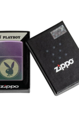 Zippo Purple Iridescent Playboy Zippo