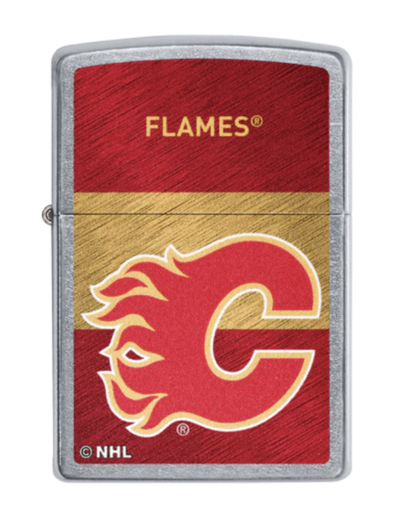 Zippo Stainless Calgary Flames Zippo