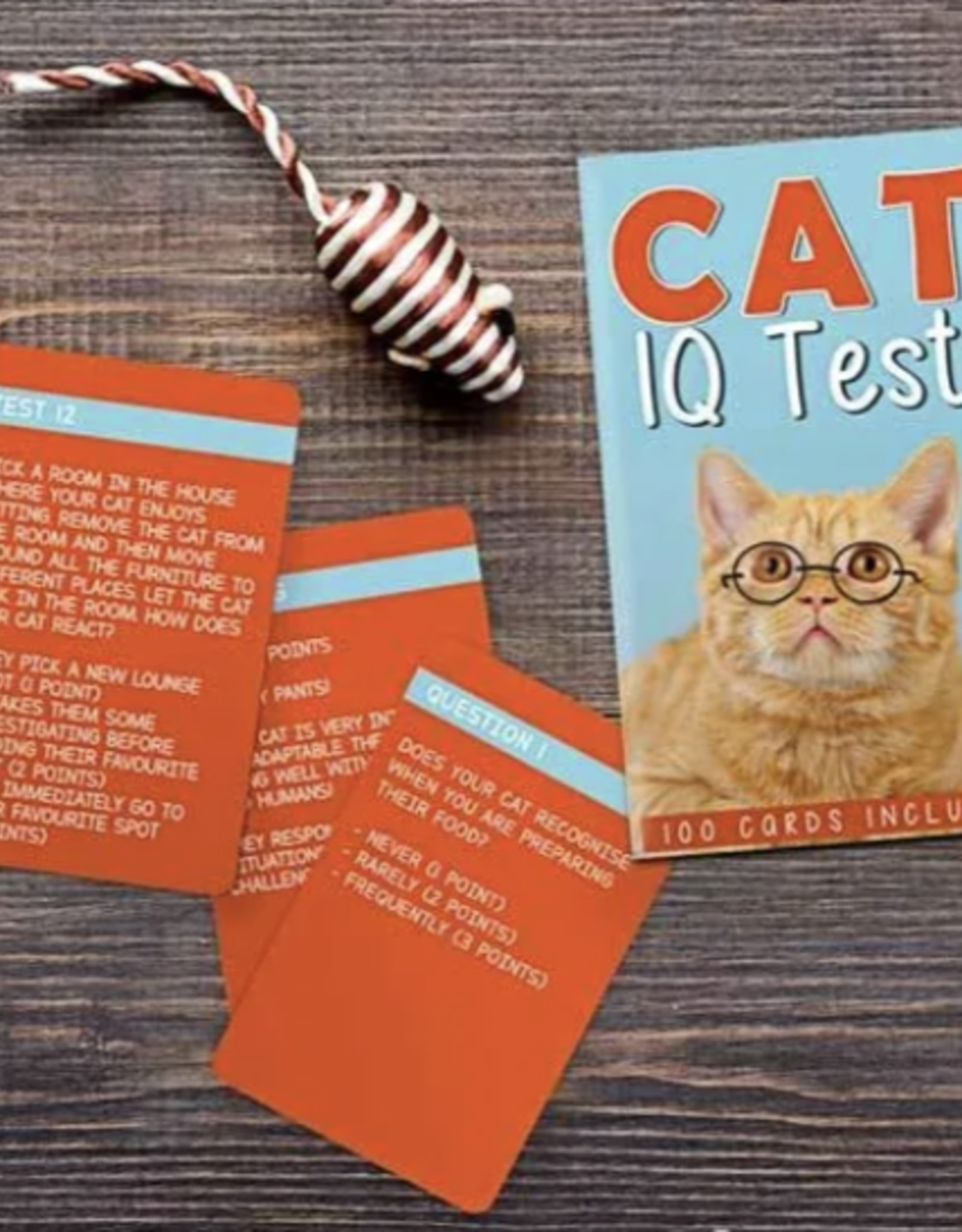 Cat IQ Test Card Pack