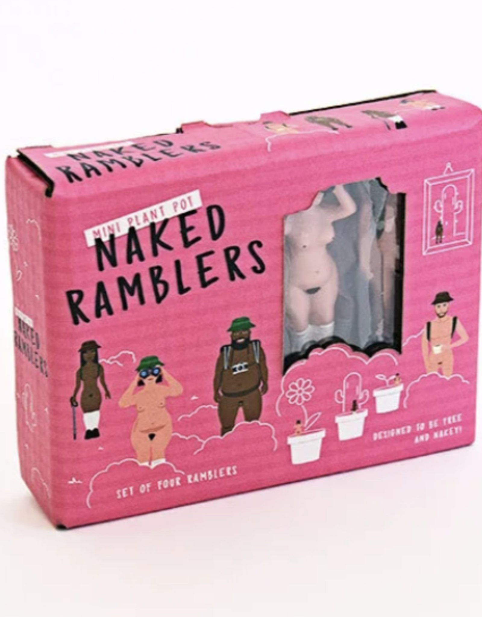 Naked Ramblers Plant Markers