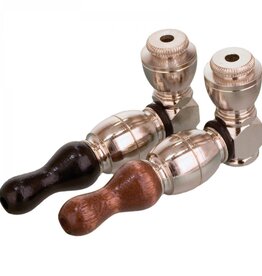 Nickel & Wood Metal Pipe
