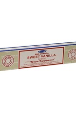 Satya Sweet Vanilla Incense Sticks (15 Gram Box)