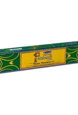 Satya Natural Patchouli Incense Sticks (15 Gram Box)