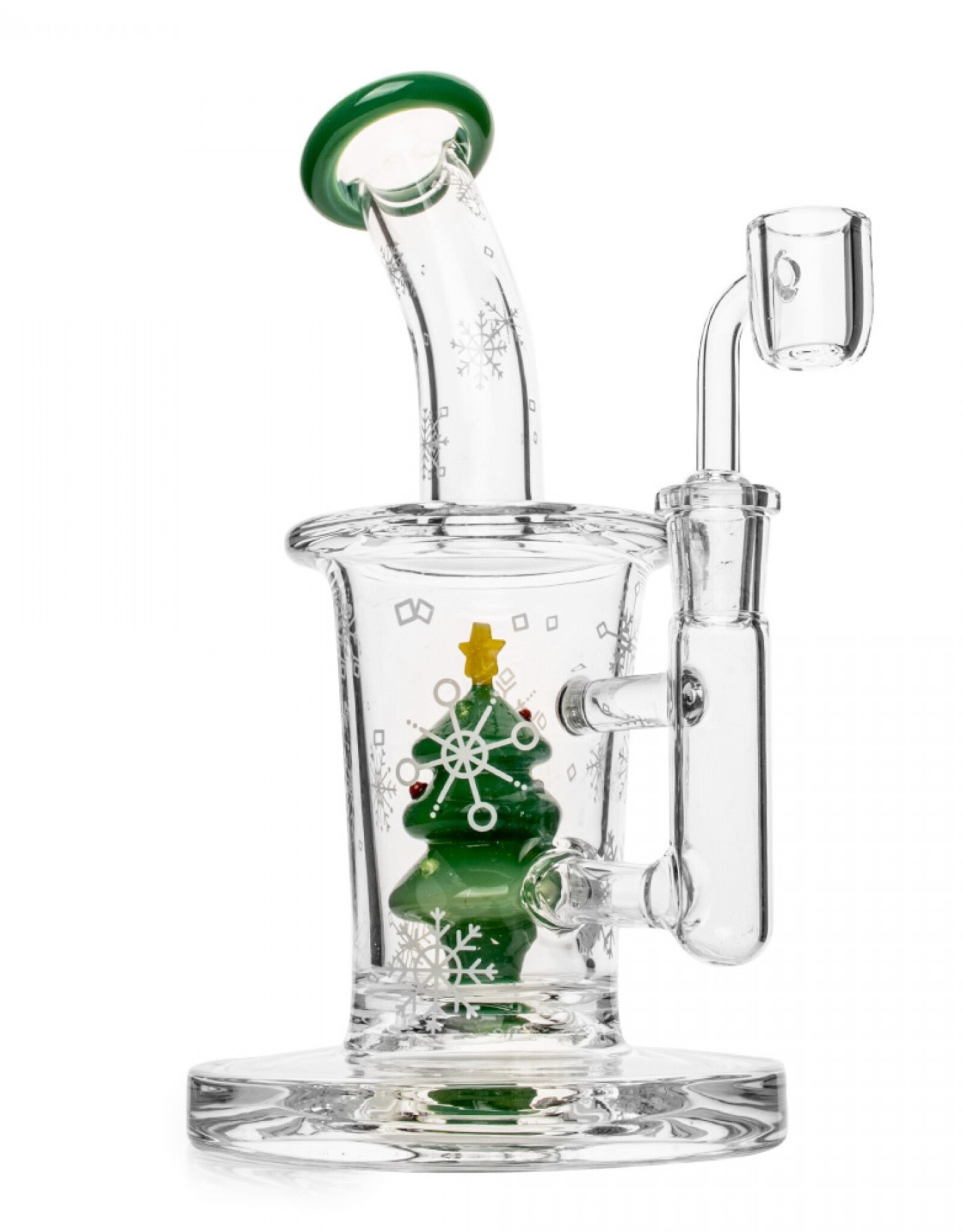 8.5" Christmas Tree Rig by Red Eye Glass BOB Headquarters