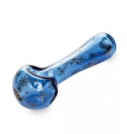 4.5" Winter Wonderland Spoon by Red Eye Glass 4.5" Winter Wonderland Spoon by Red Eye Glass