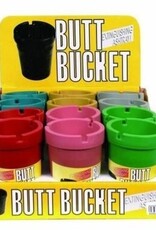 Butt Bucket Car Ashtray - Assorted Colours