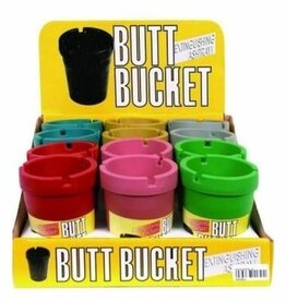 Butt Bucket Car Ashtray - Assorted Colours