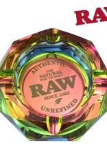 RAW RAW Rainbow Glass Ashtray