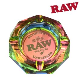 RAW RAW Rainbow Glass Ashtray