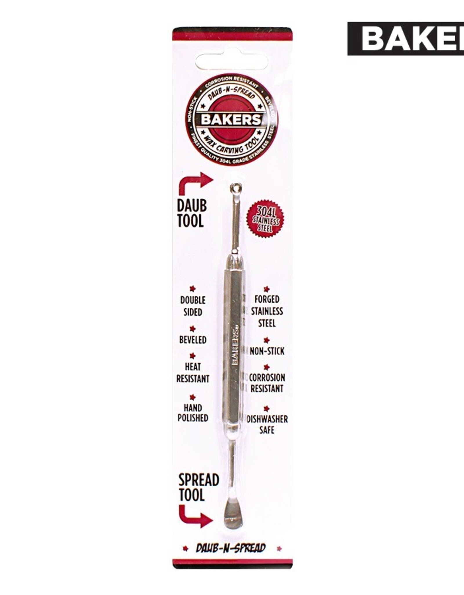 Bakers Daub-N-Spread Stainless Steel Tool