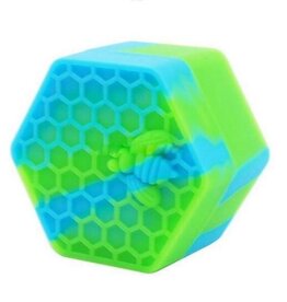 Hexagon Bee Silicone Container - 26ml