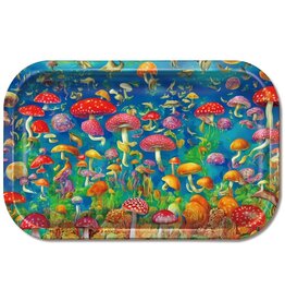 Mushroom Beach Rolling Tray - 11" x 7.5"