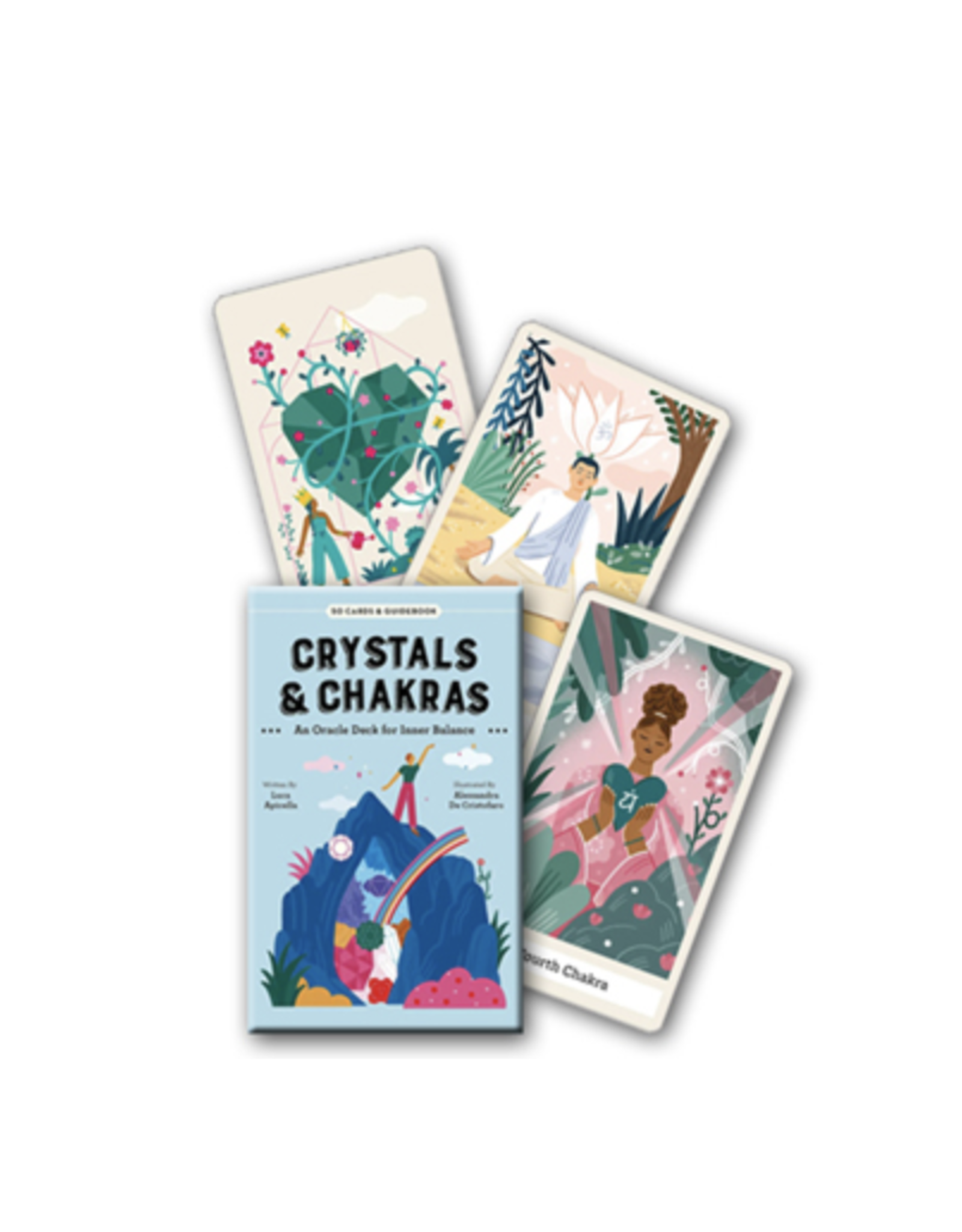 Crystals & Chakras Oracle Deck - An Oracle Deck for Inner Balance
