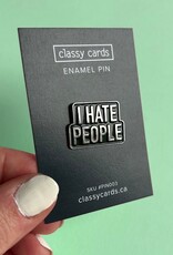 I Hate People Enamel Pin