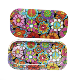 Flowers Rolling Tray with 3D Cover