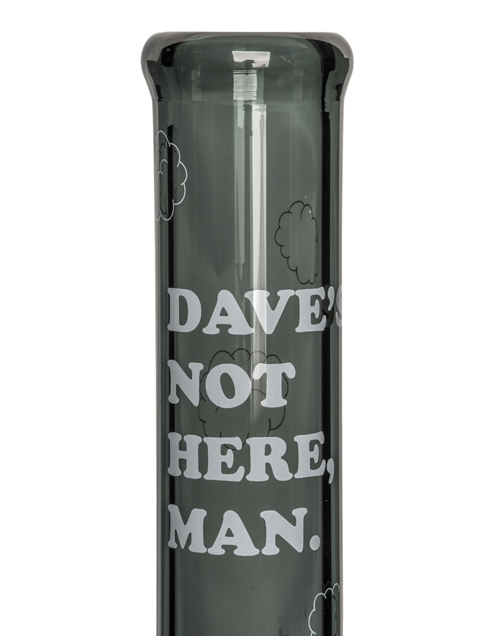 15" Dave's Not Here, Man Beaker by Cheech & Chong Glass