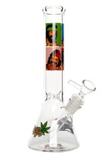 10" Pop Art Beaker by Cheech & Chong Glass