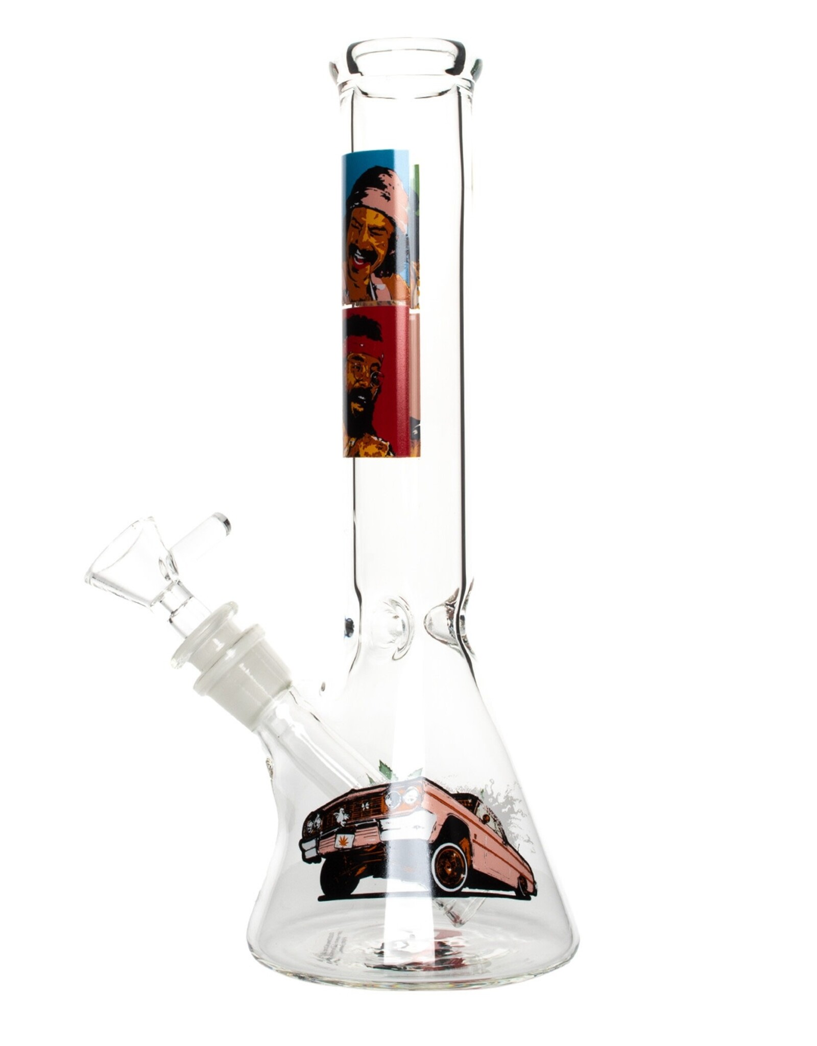 10" Pop Art Beaker by Cheech & Chong Glass