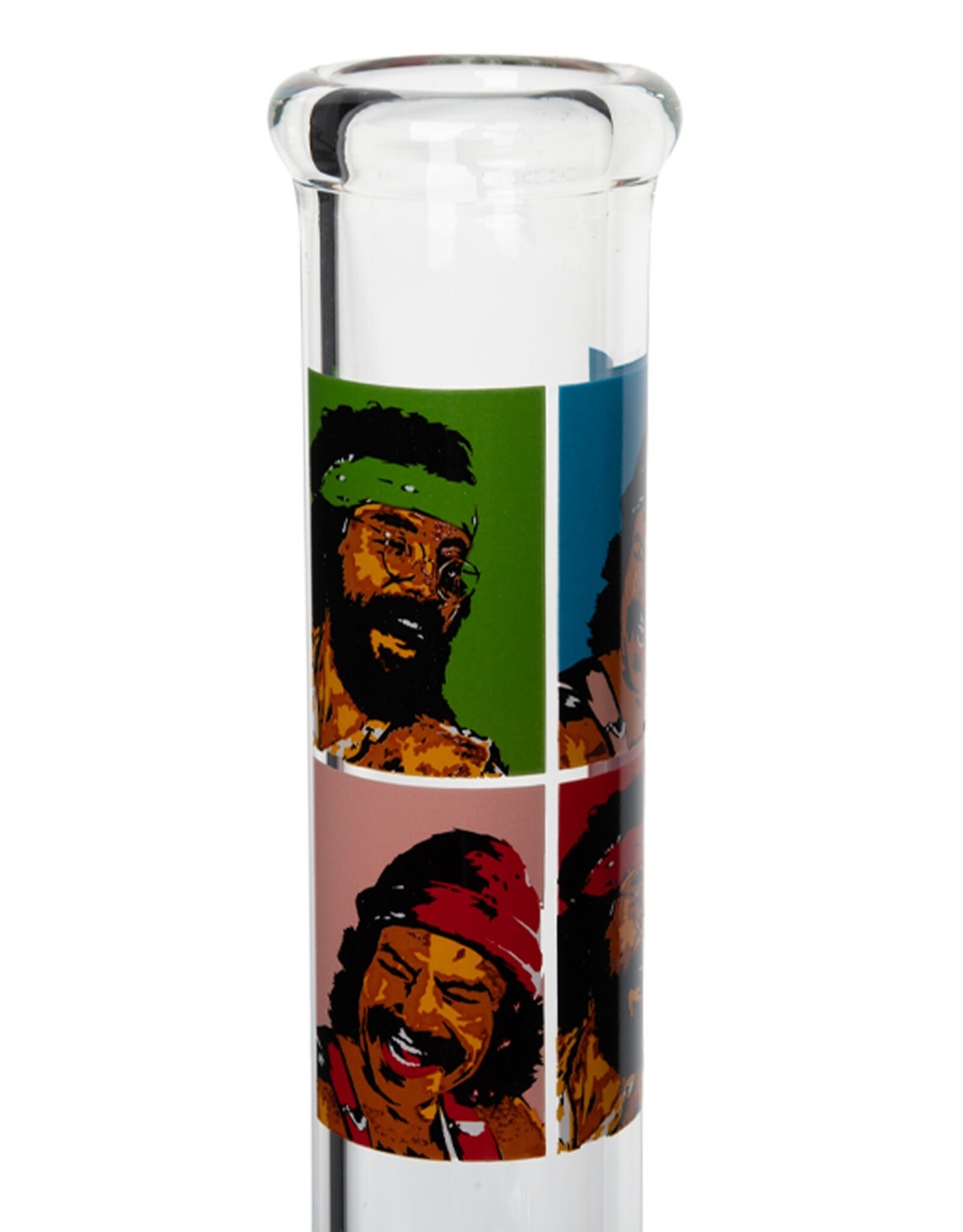 10" Pop Art Beaker by Cheech & Chong Glass