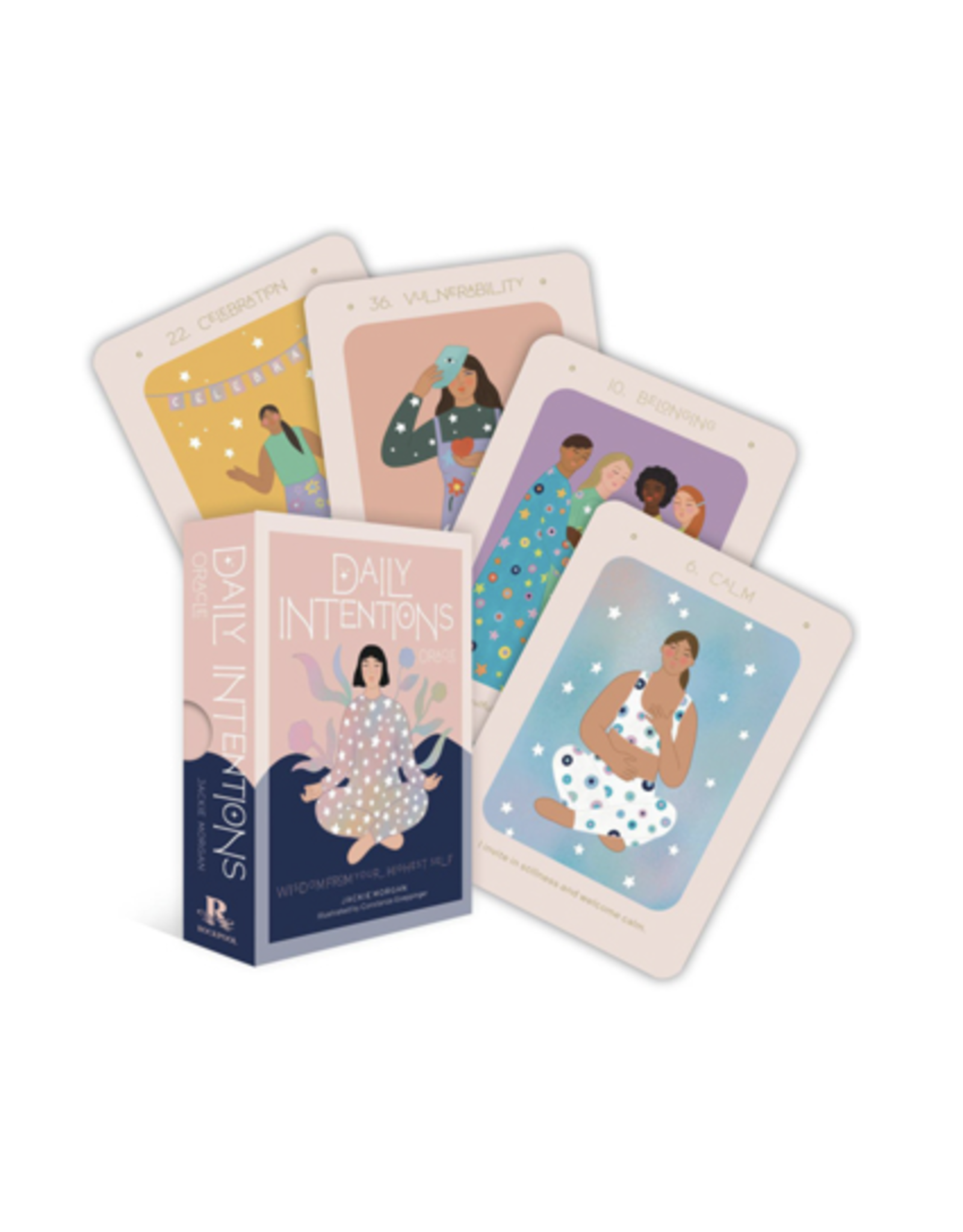 Daily Intentions Oracle Deck - Wisdom From your Highest Self (36 Gilded Cards and 112-Page Full-Color Guidebook)