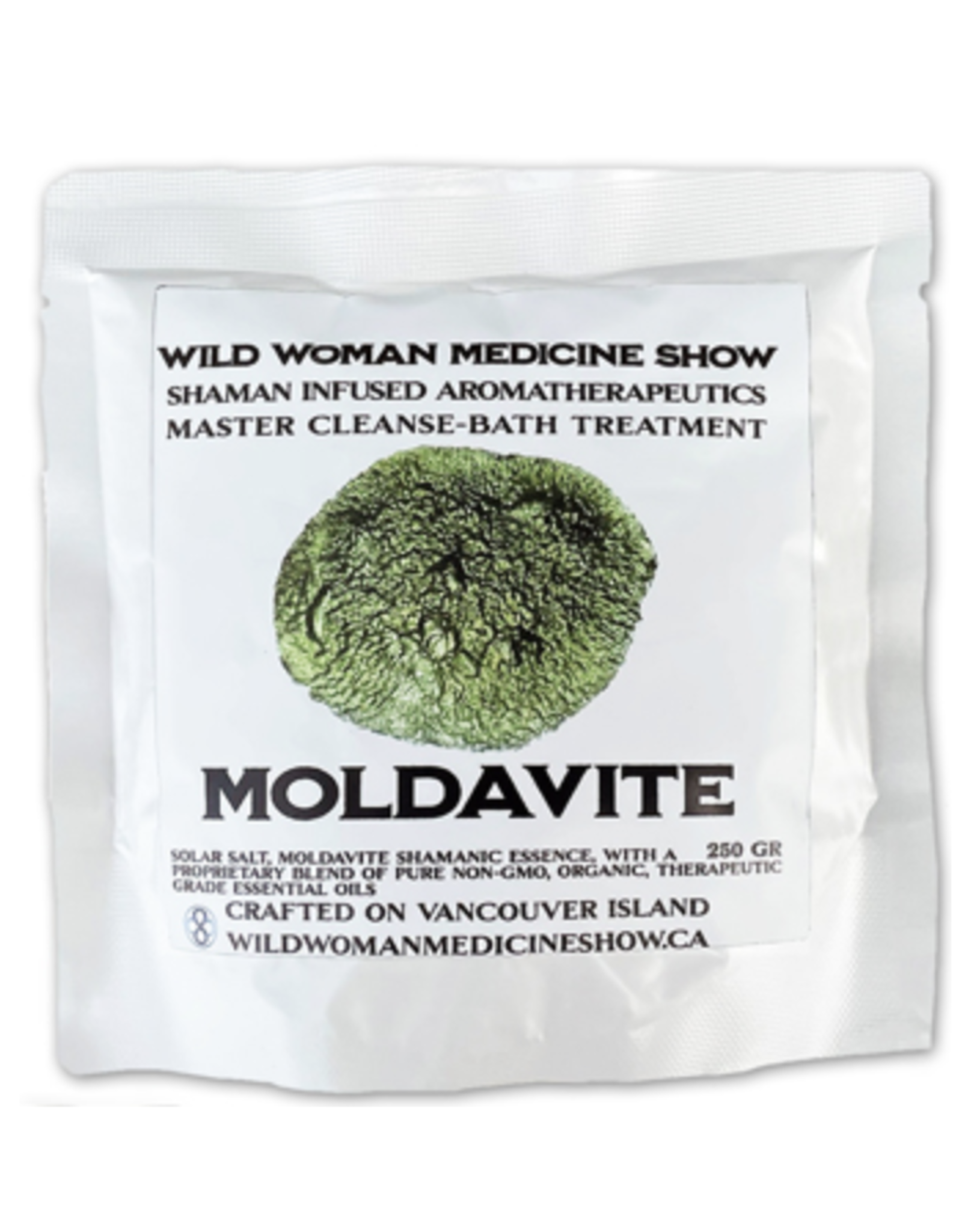 Master Cleanse Moldavite Bath Salts -250 grams