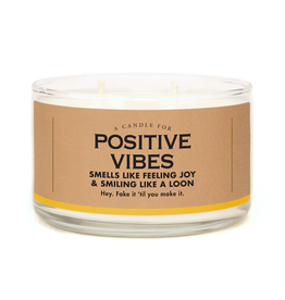 A Candle for Positive Vibes