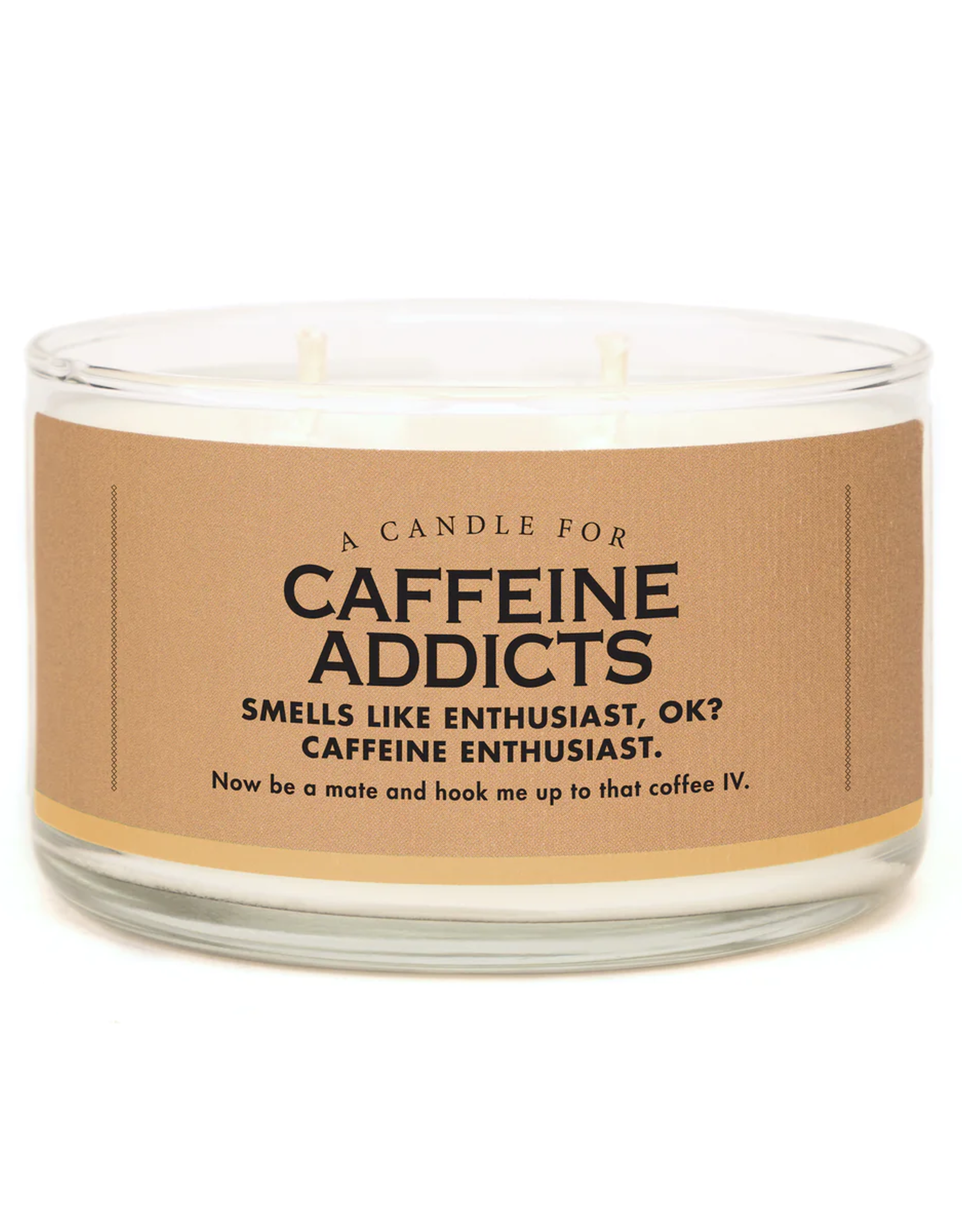 A Candle for Caffeine Addicts