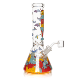 Red Eye Glass 8.5" Ice Cream Mountain Concentrate Rig by Red Eye Glass