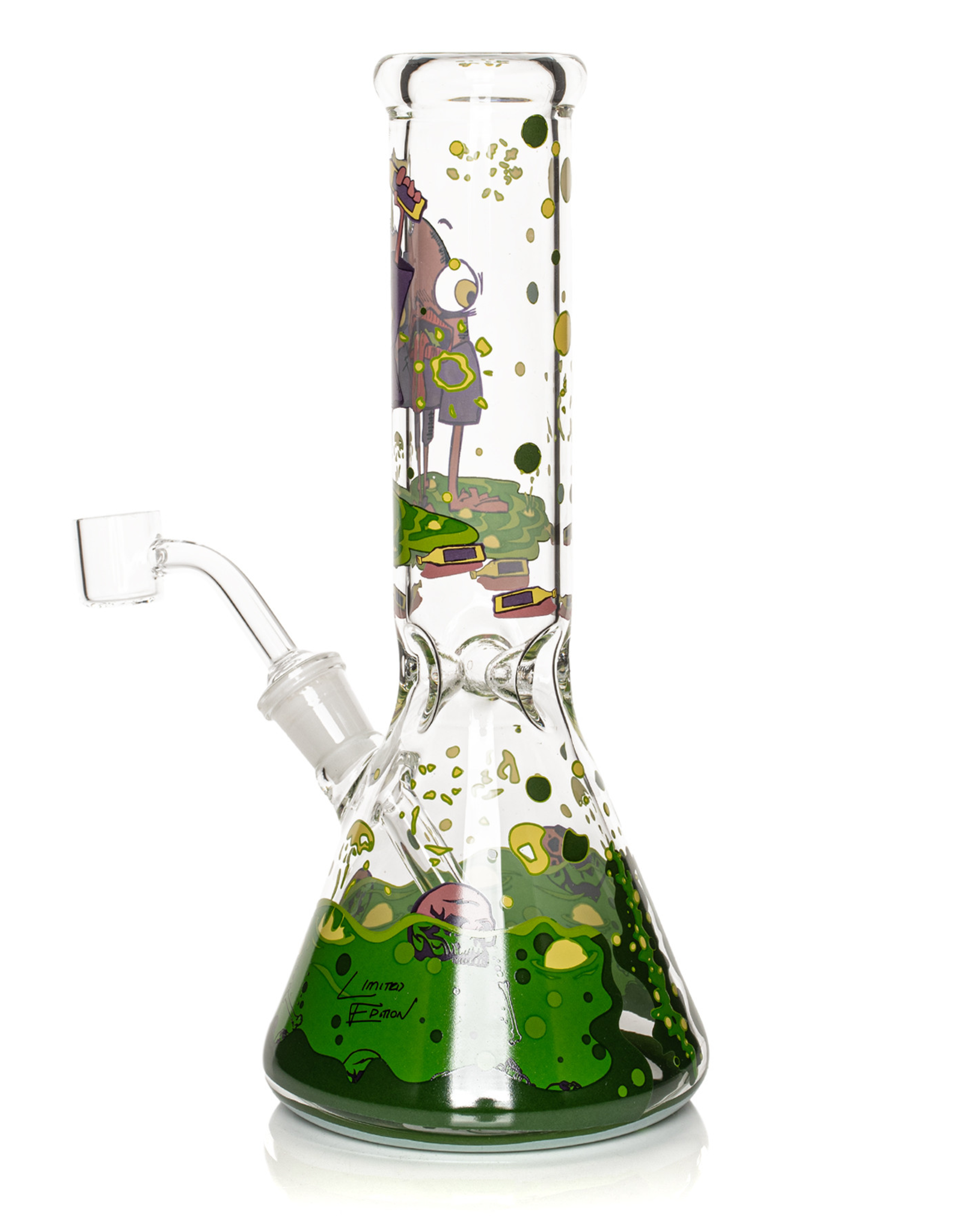 Red Eye Glass 8.5" Acid Bath Concentrate Rig by Red Eye Glass