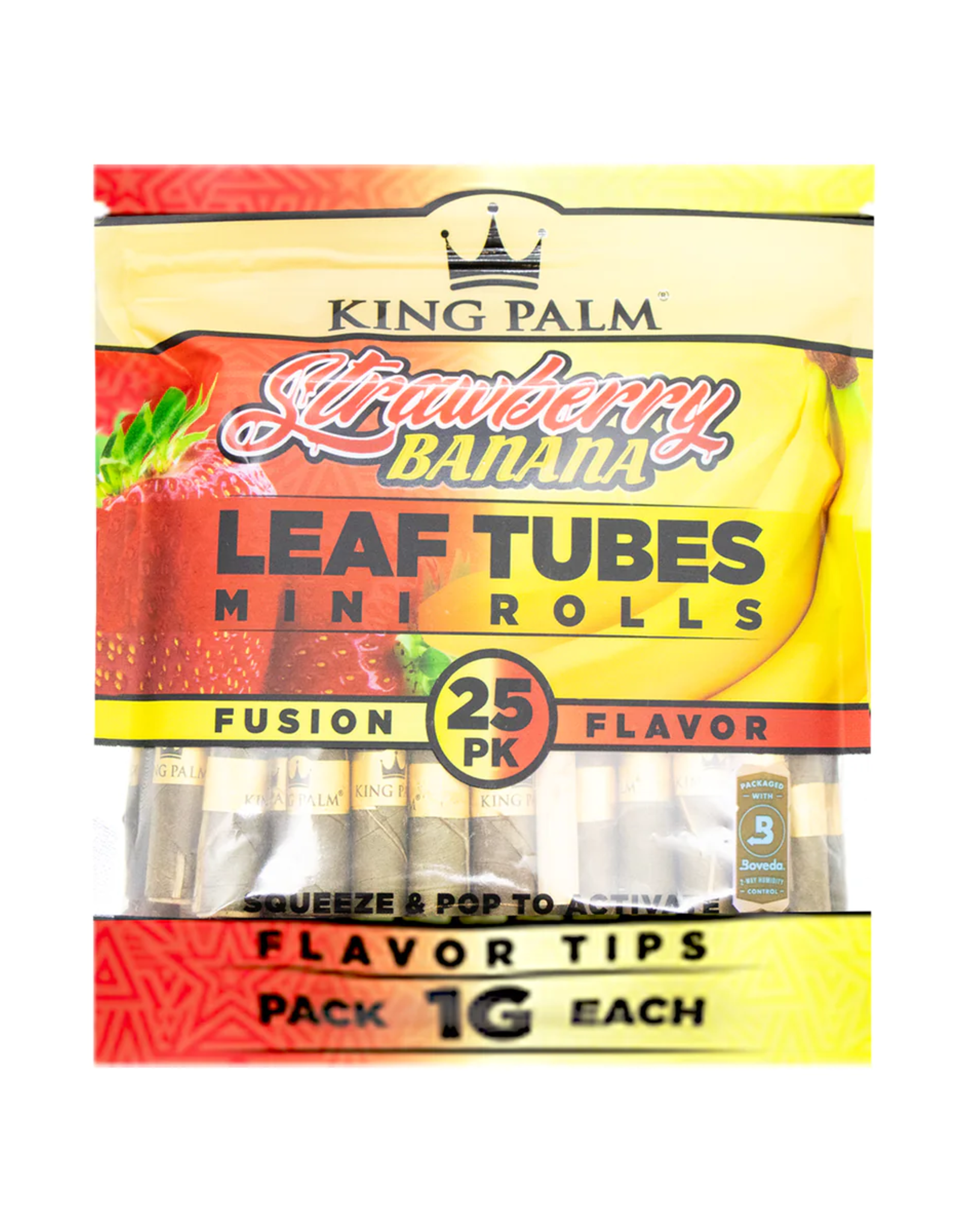 King Palm Mini Wraps - 25 Pack