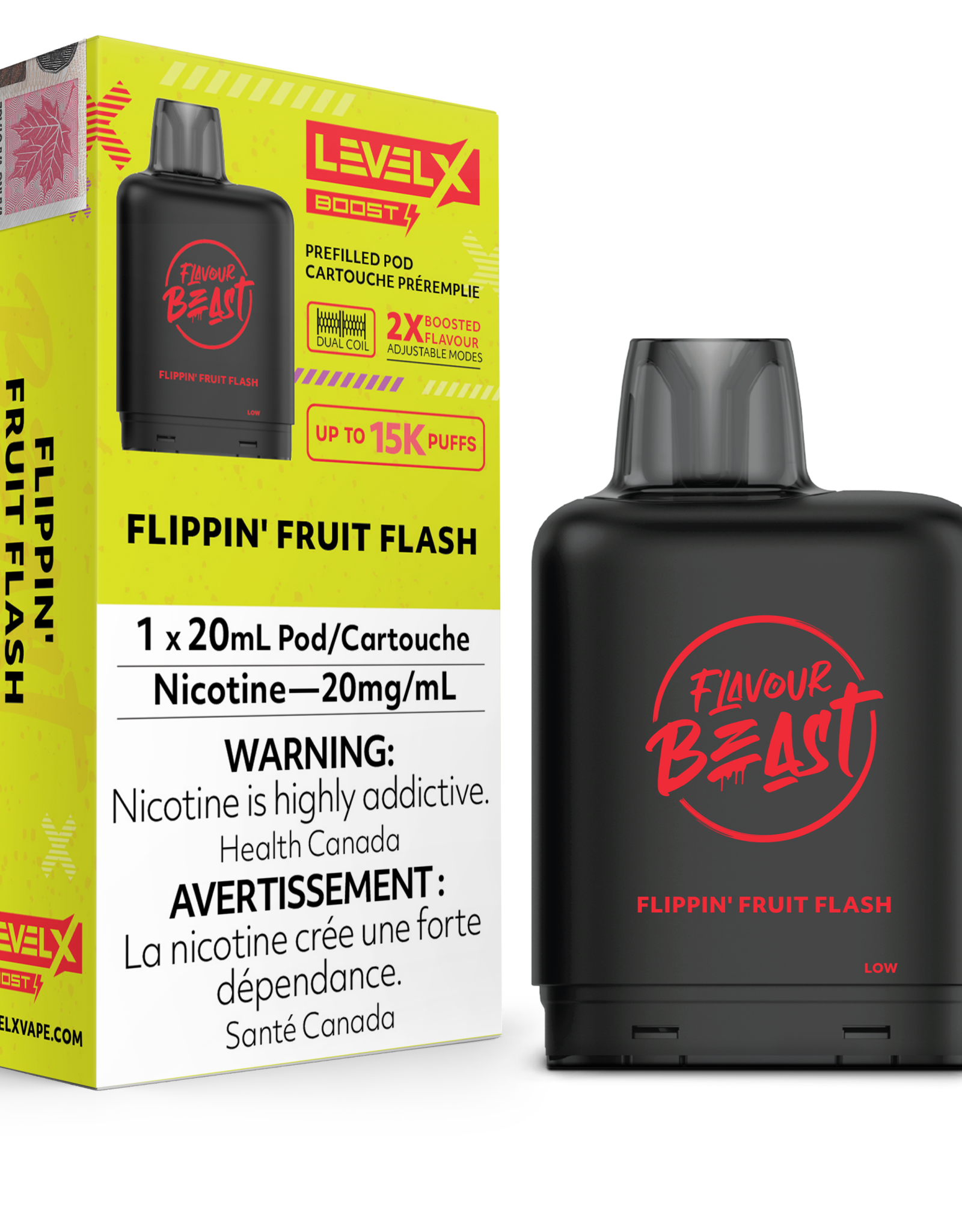 Level X Flavour Beast Boost Pod 20ml