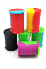 Oil Barrel 11ml Silicone Container - Assorted Colours