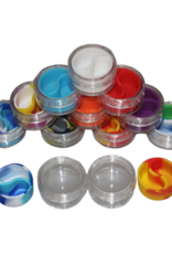 Acrylic/Silicone Container w/ Divide - 10ml