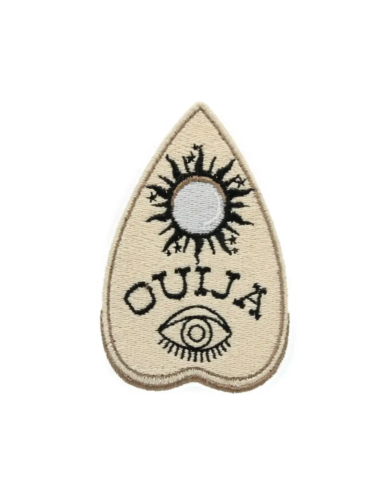 Ouija Planchette Gothic Iron On Embroidered Patch