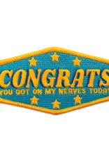 Congrats Embroidered Patch